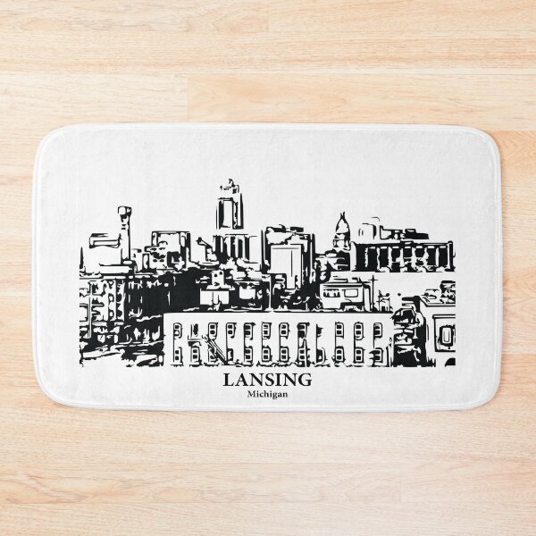 Item preview, Lansing - Michigan designed and sold by Lakeric Cityscapes.