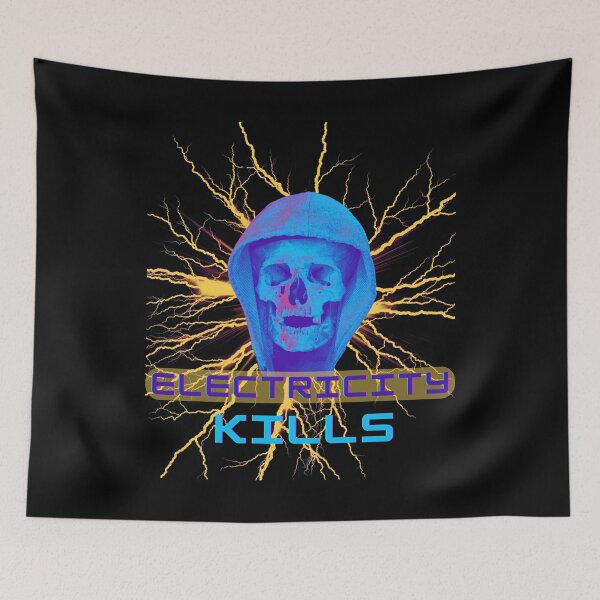 Item preview, Electricity Kills Warning Gifts designed and sold by BetiOnDemand.