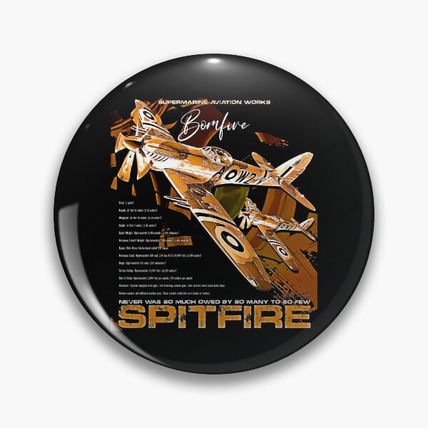 Item preview, Spitfire Vintage English WW2 Fighter Aircraft designed and sold by Aerolovers.