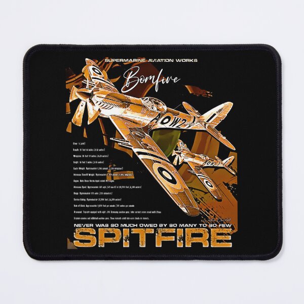 Item preview, Spitfire Vintage English WW2 Fighter Aircraft designed and sold by Aerolovers.