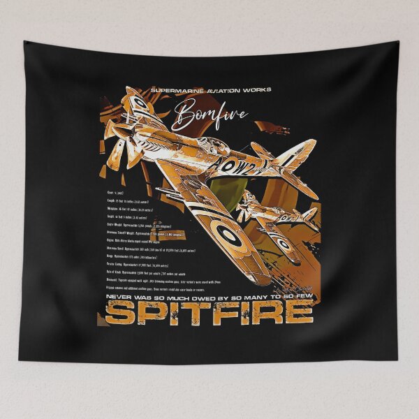 Item preview, Spitfire Vintage English WW2 Fighter Aircraft designed and sold by Aerolovers.