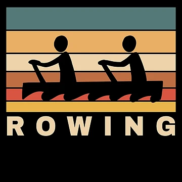 Artwork thumbnail, Rowing Rowing boat Rowing Rowing by MooonTees