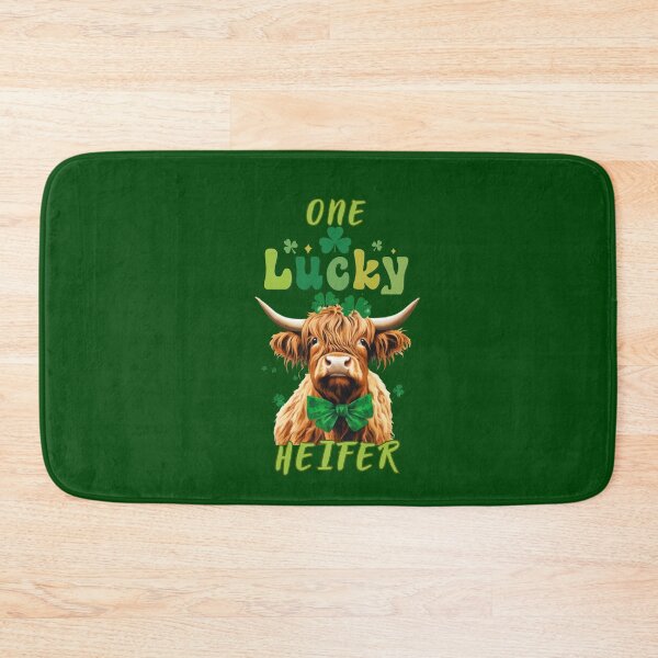 Item preview, St patrick Highland cow designed and sold by MilkyForest.
