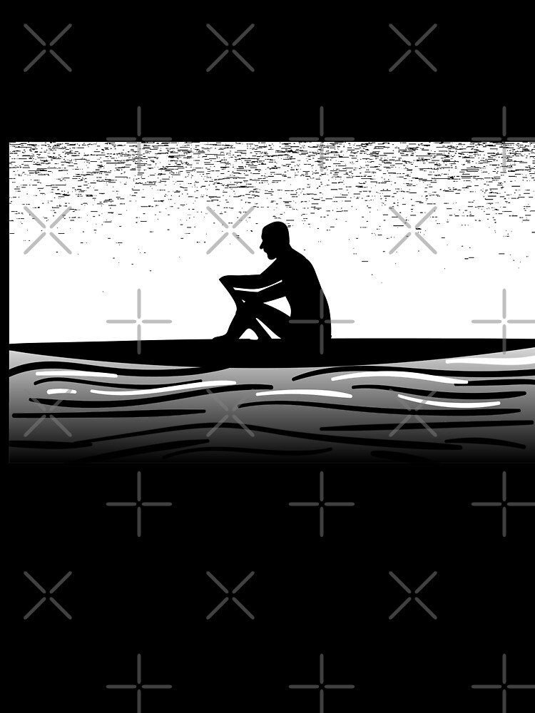 Thumbnail 3 of 3, Scarf, Rowing Art Rowing boat Rowing Rowing designed and sold by MooonTees.