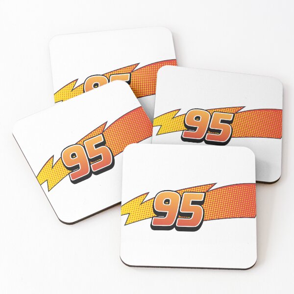 Item preview, Lightning Bolt 95 RaceCar Decal McQueen designed and sold by MoxieLuxDesign.