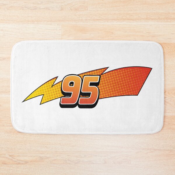 Item preview, Lightning Bolt 95 RaceCar Decal McQueen designed and sold by MoxieLuxDesign.