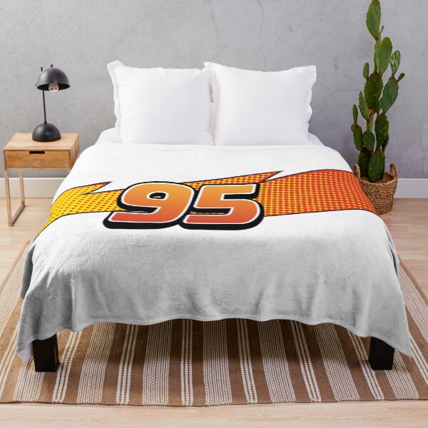 Item preview, Lightning Bolt 95 RaceCar Decal McQueen designed and sold by MoxieLuxDesign.