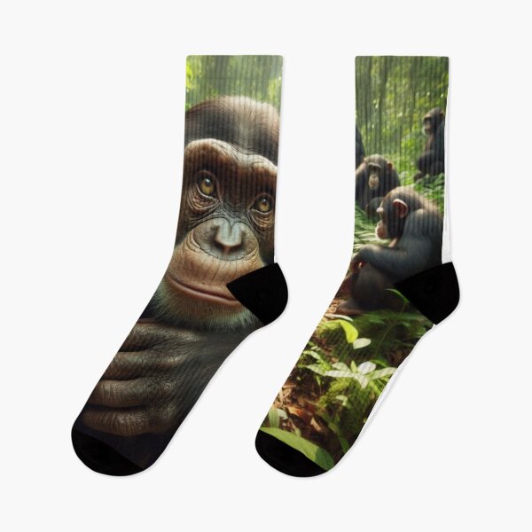 Item preview, Canopy Virtuoso - Chimpanzee's Agile Acrobatics in the Jungle designed and sold by ProgressMagnet.