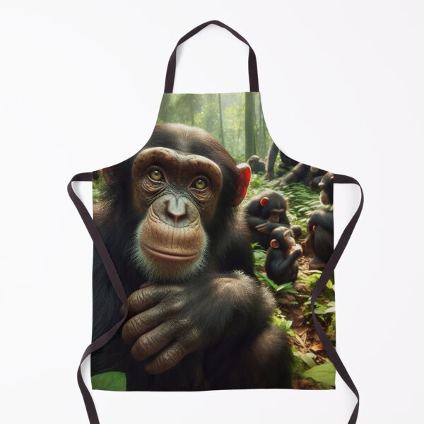 Item preview, Canopy Virtuoso - Chimpanzee's Agile Acrobatics in the Jungle designed and sold by ProgressMagnet.