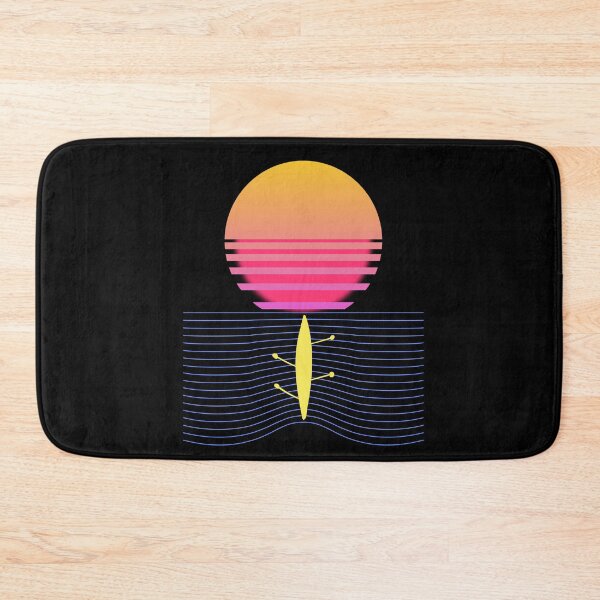 Item preview, Rowing Retro Sunset Rowing boat Rowing designed and sold by MooonTees.