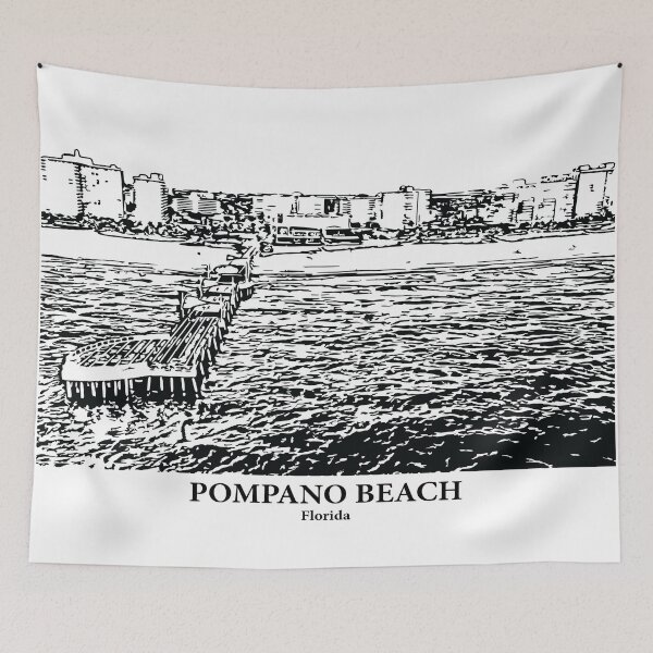 Item preview, Pompano Beach - Florida designed and sold by Lakeric.