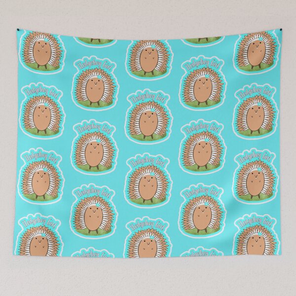 Item preview, Hedgehog Love Cute Kawaii Hedgehog Quote designed and sold by Renata Illustrata.