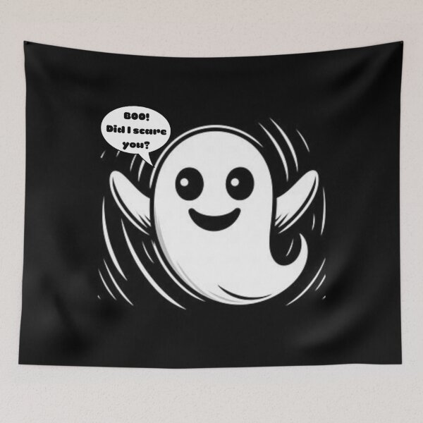 Item preview, Cute Ghost Conversation Bubble Desing designed and sold by Soundness34.
