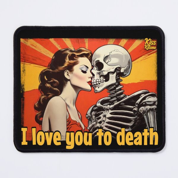 Item preview, I love you to death designed and sold by DiscoKiss - Quality printing guaranteed..
