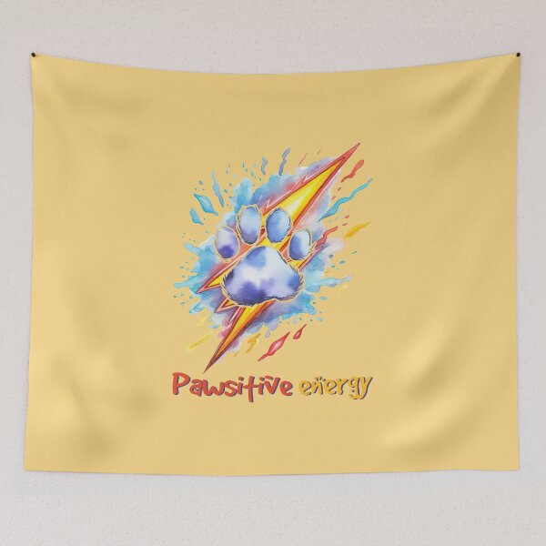 Item preview, Pawsitive Energy designed and sold by Bigfoot T-Shirt Co..