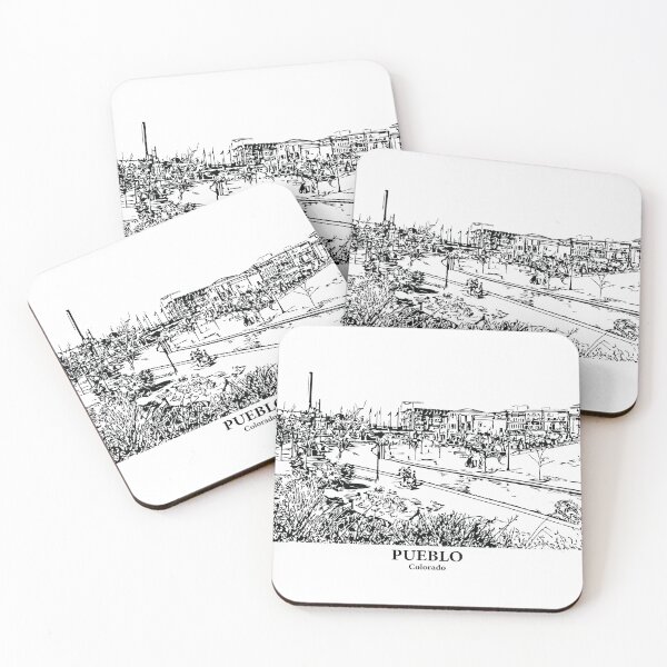 Item preview, Pueblo - Colorado designed and sold by Lakeric Cityscapes.