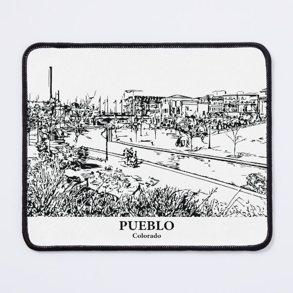 Item preview, Pueblo - Colorado designed and sold by Lakeric Cityscapes.