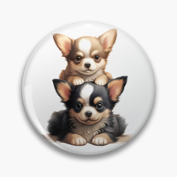 Item preview, Cachorros dúo chihuahua designed and sold by Plotterzebra.