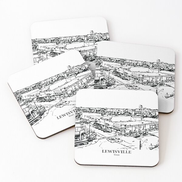 Item preview, Lewisville - Texas designed and sold by Lakeric Cityscapes.