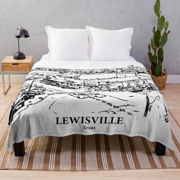 Item preview, Lewisville - Texas designed and sold by Lakeric Cityscapes.