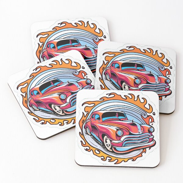 Item preview, Vibrant Hot Rod Flames - Airbrushed Custom Paint designed and sold by NiftyWrx.