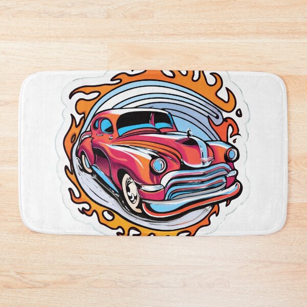 Item preview, Vibrant Hot Rod Flames - Airbrushed Custom Paint designed and sold by NiftyWrx.