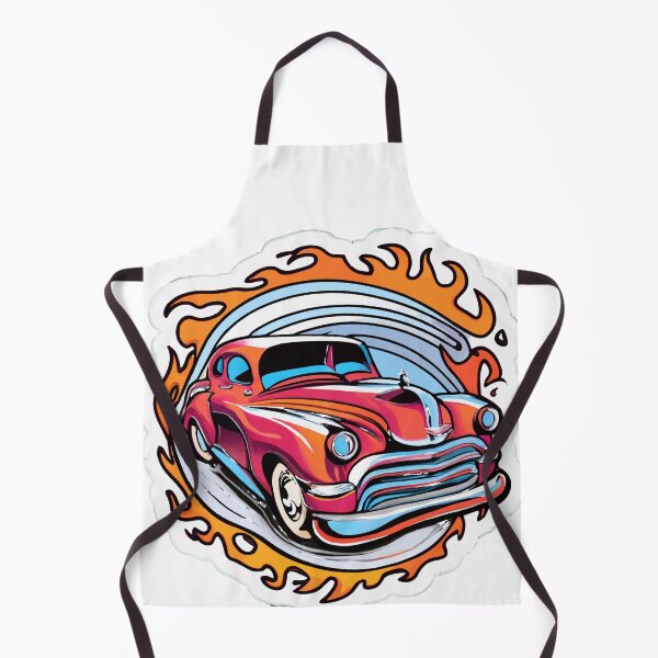 Item preview, Vibrant Hot Rod Flames - Airbrushed Custom Paint designed and sold by NiftyWrx.