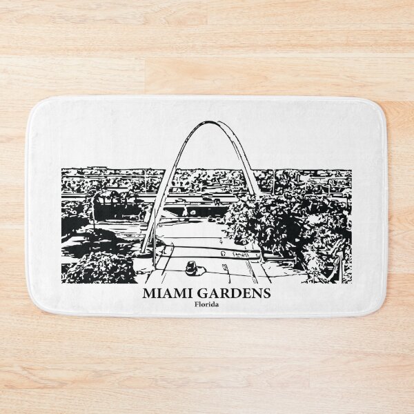 Item preview, Miami Gardens - Florida designed and sold by Lakeric Cityscapes.