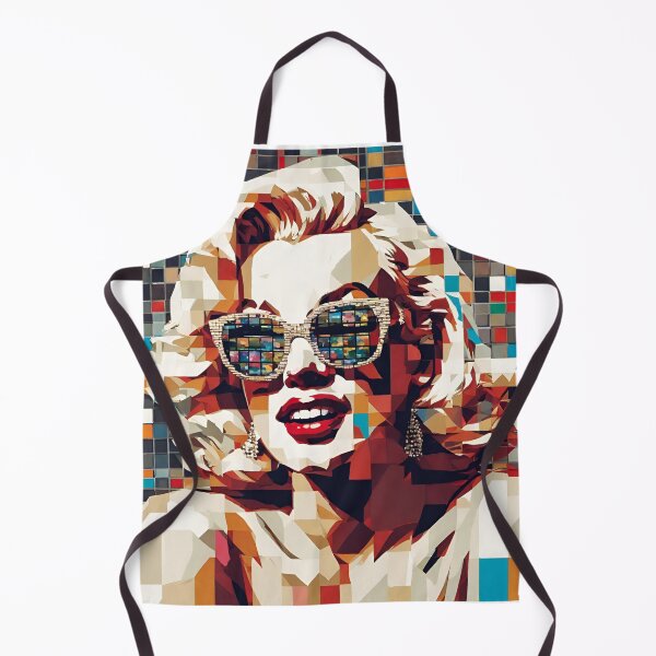 Item preview, Pixelated portrait of Marilyn Monroe designed and sold by tetisola.