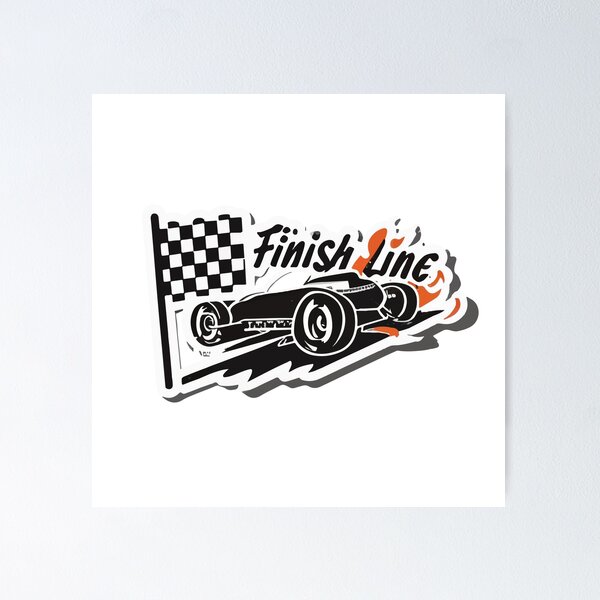 Artikelvorschau, Finish Line Hot Rod Sporting Glory entworfen und verkauft von NiftyWrx.