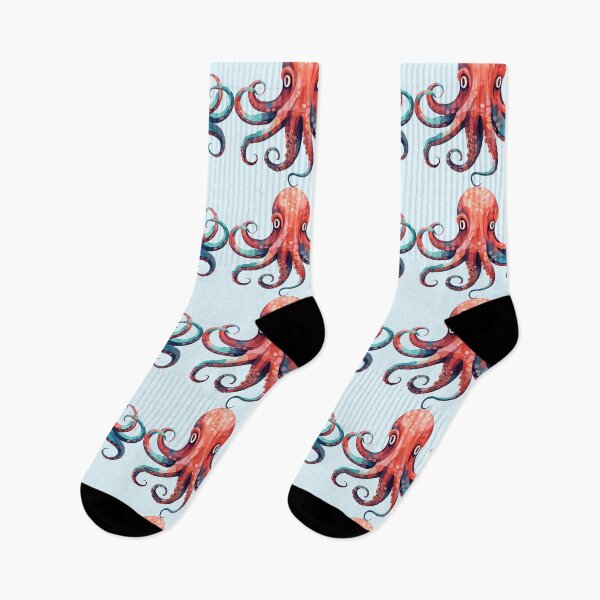 Item preview, Colorful Geometric Octopus designed and sold by Weirdanya.