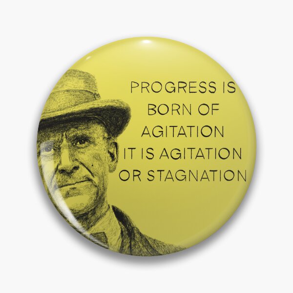 Item preview, Eugene V. Debs - Agitation or Stagnation designed and sold by WorkingClassSketch.