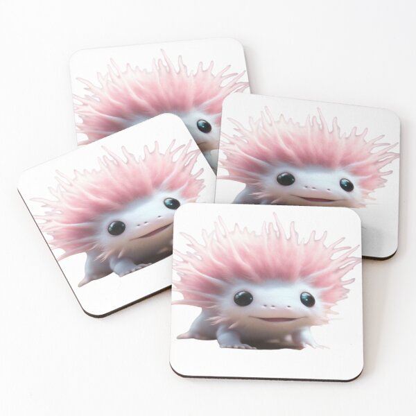 Item preview, Cute Axolotl (Colour 2) designed and sold by Midnight Veil Designs.