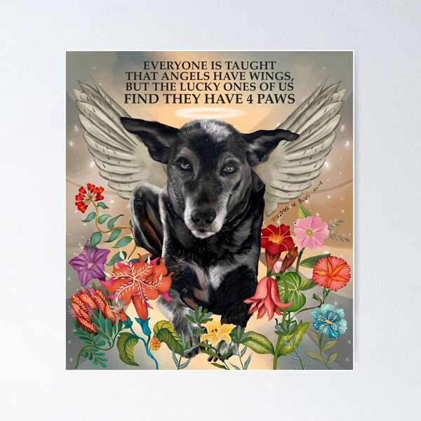 Item preview, My Angels with paws Rocky designed and sold by visionsinblue.