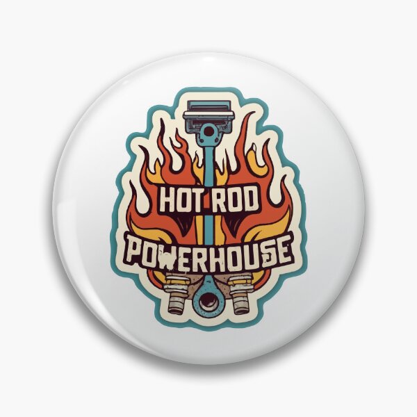 Item preview, Powerhouse Piston and Rod Flame Grunge Design designed and sold by NiftyWrx.