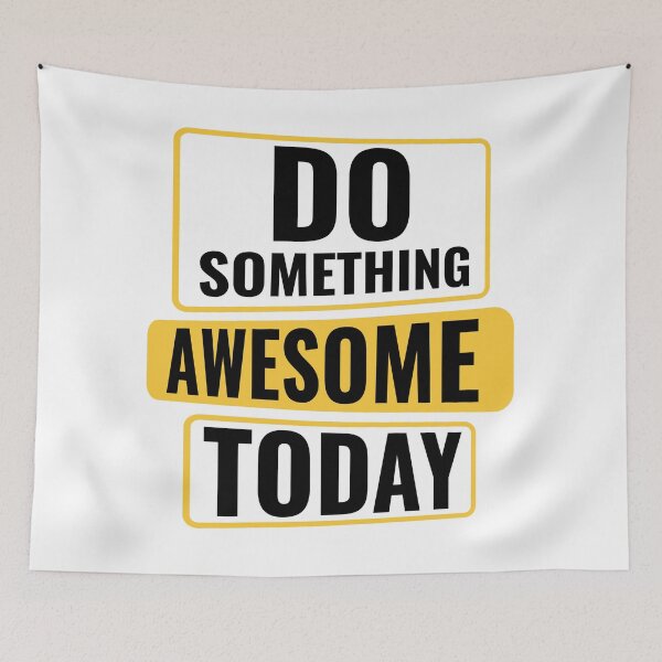 Item preview, Do samething awesome today  designed and sold by ShopMaxiDesigns.