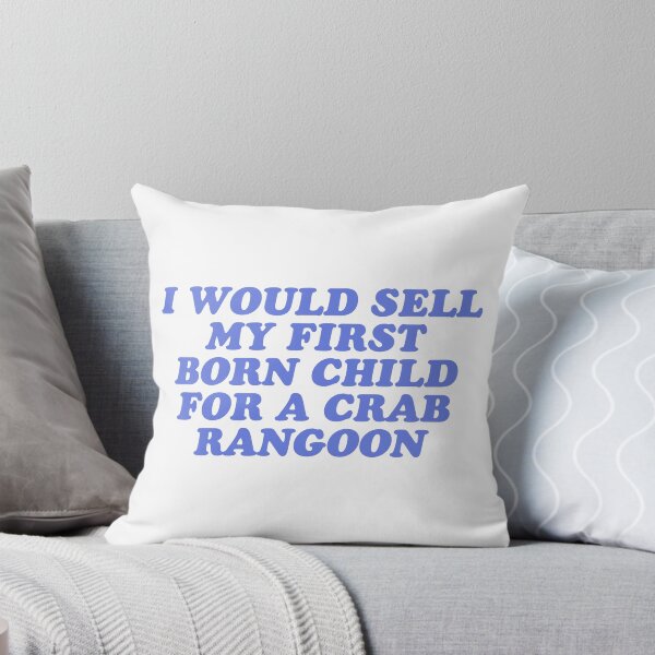 Item preview, crab rangoons designed and sold by wordswithfonts.