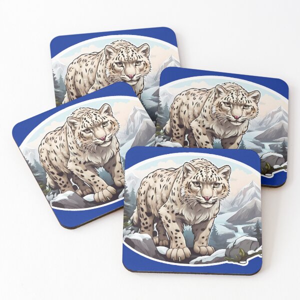 Item preview, Majestic Snow Leopard designed and sold by Irbisinthebox.