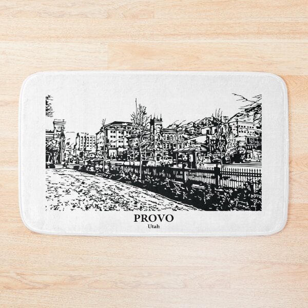 Item preview, Provo - Utah designed and sold by Lakeric Cityscapes.
