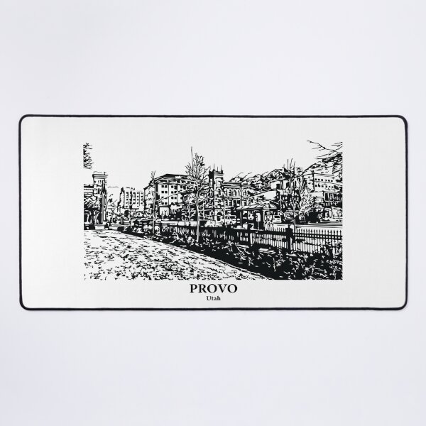 Item preview, Provo - Utah designed and sold by Lakeric Cityscapes.