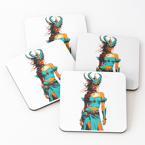 Item preview, Turquoise Rebel, Warrior Wood Dragon Queen  designed and sold by filusattila.