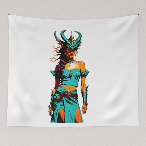 Item preview, Turquoise Rebel, Warrior Wood Dragon Queen  designed and sold by filusattila.