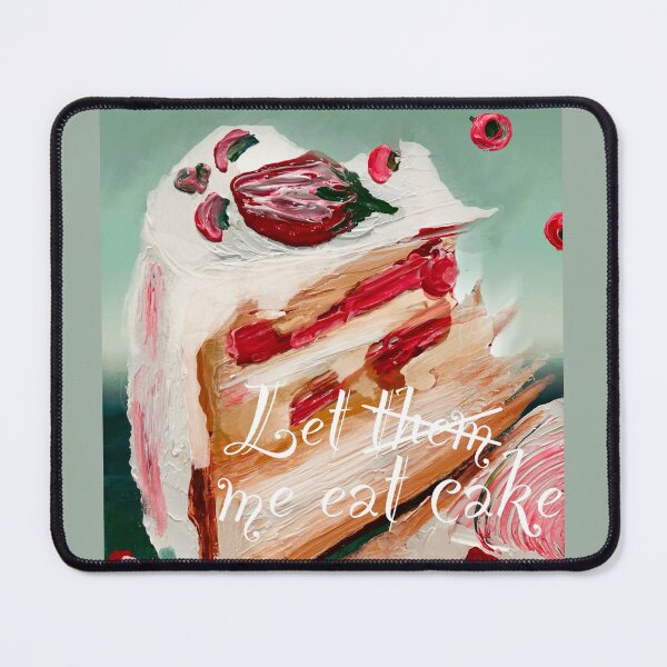 Item preview, Let me eat cake sticker designed and sold by mazarte.