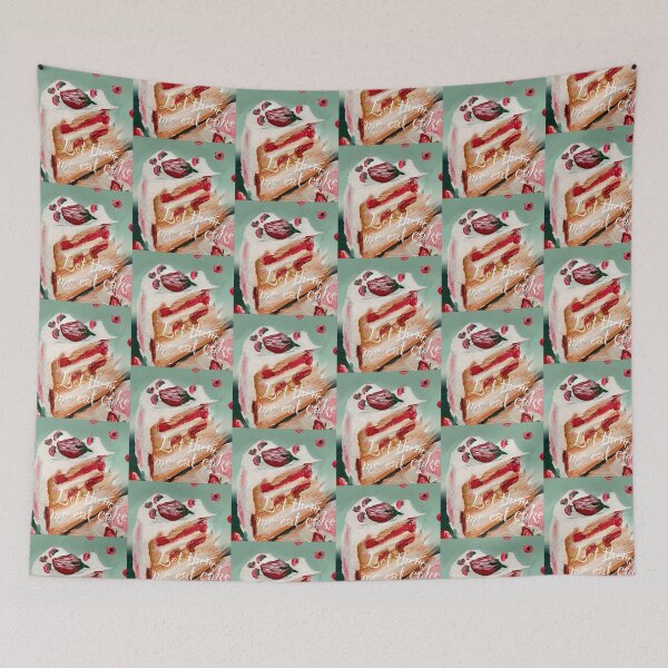Item preview, Let me eat cake sticker designed and sold by mazarte.