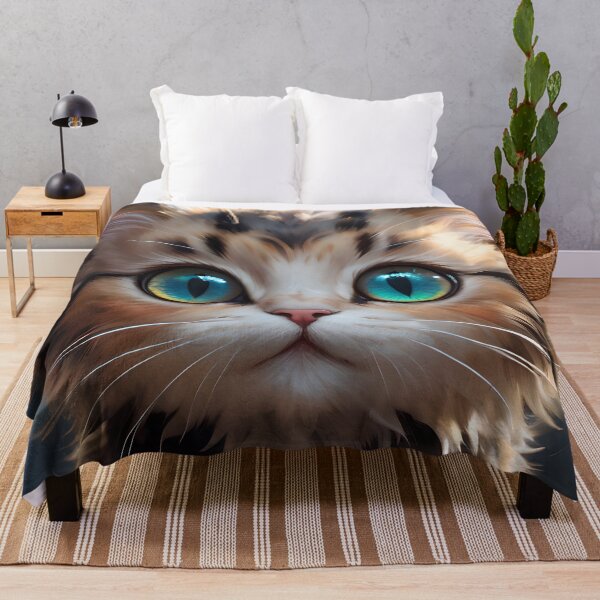 Artikelvorschau, Cute Kitty Cat Portrait entworfen und verkauft von TheArtOfPat.