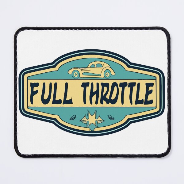 Item preview, Full Throttle - Classic Hot Rod Dashboard Pop Art designed and sold by NiftyWrx.