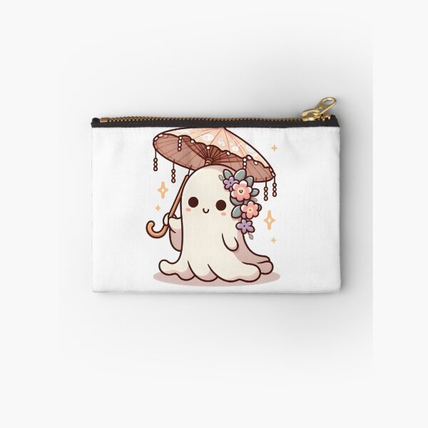 Item preview, Kawaii Gentle Banshee With A Delicate Floral Umbrella designed and sold by CanvasCutie.