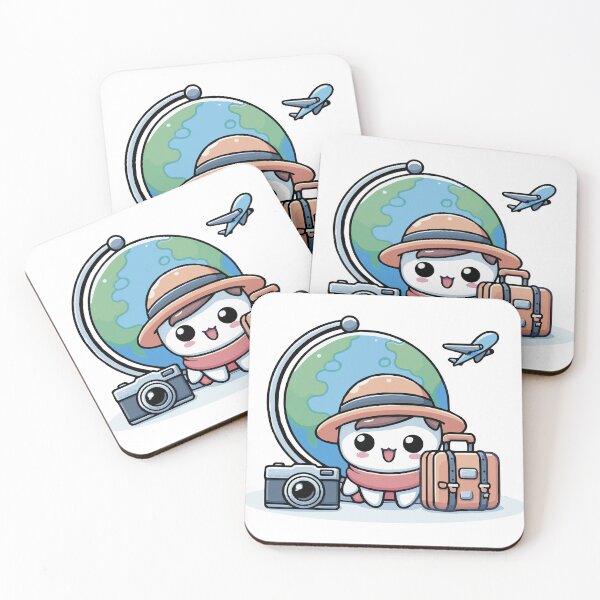 Item preview, Cute kawaii explorer designed and sold by Karma Design.