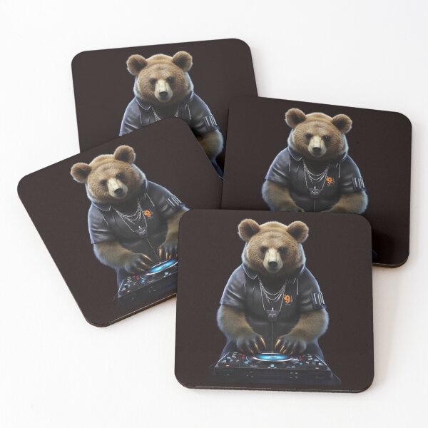 Item preview, 'Unique DJ Animal Designs - Gamer Bear designed and sold by vuslatmedia.