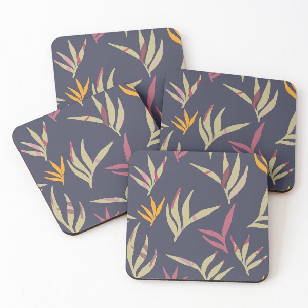 Item preview, modern abstract leaves pattern 2 designed and sold by AlessandraWood.
